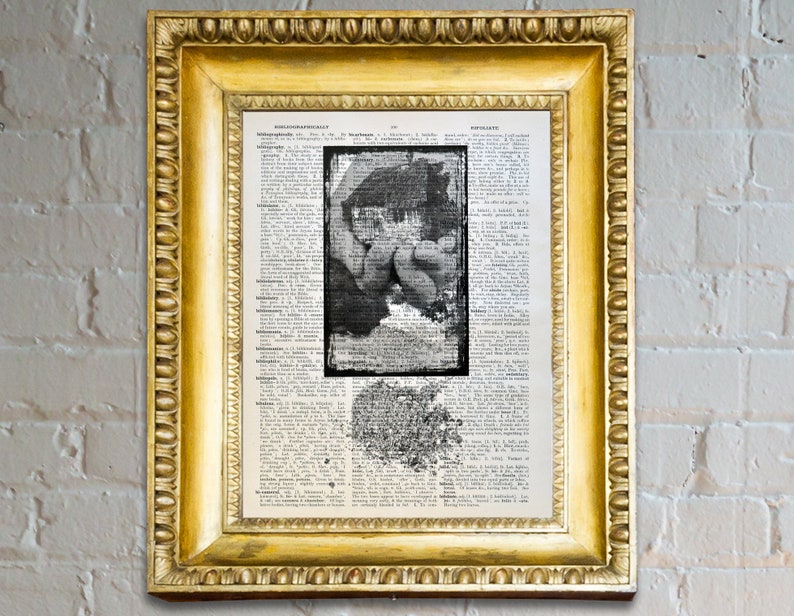 Hand Of God  Art Print Mystery Art Poster Real Vintage Page image 0