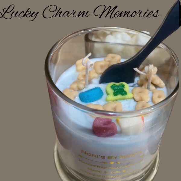 Cereal Candle Etsy