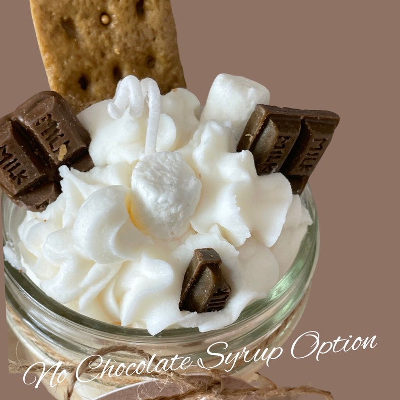 Realistic Smores Dessert Candle Fake Food Candle Birthday Etsy