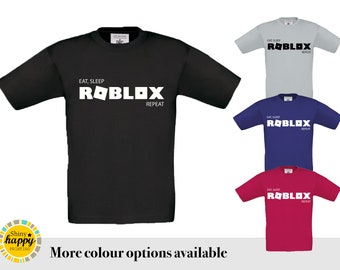 Eat Sleep Roblox Tee Etsy - eat sleep roblox t shirt cool shirt ellas board