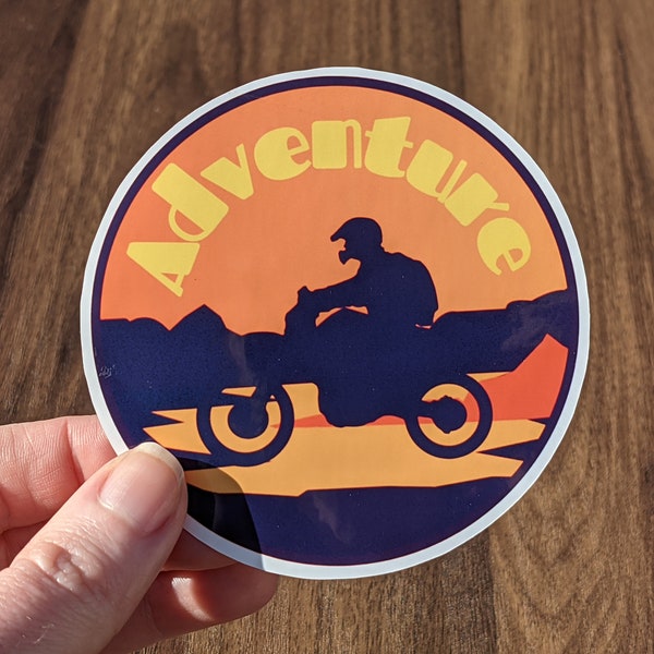 adventure bike stickers