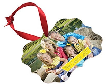 Christmas Ornament - 2.76 x 3.95 Benelux Custom Christmas Ornaments Family Pictures, First Christmas, Birth announcement custom photo