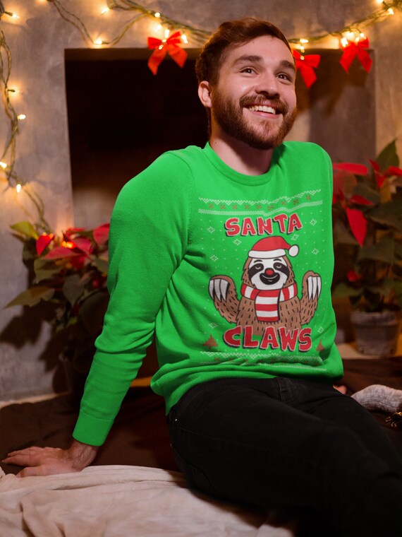 sloth ugly sweater