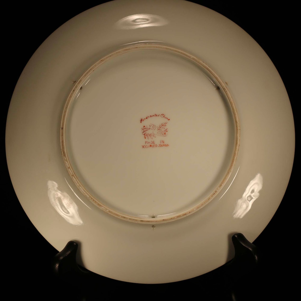 Vintage Occupied Japan Hand Painted Collector Plate of Etsy