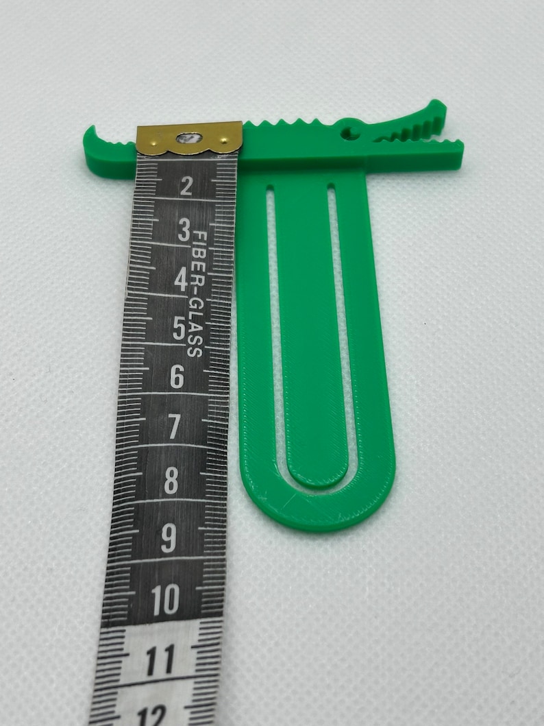 Alligator Ruler Crocodile Bookmarks - Etsy