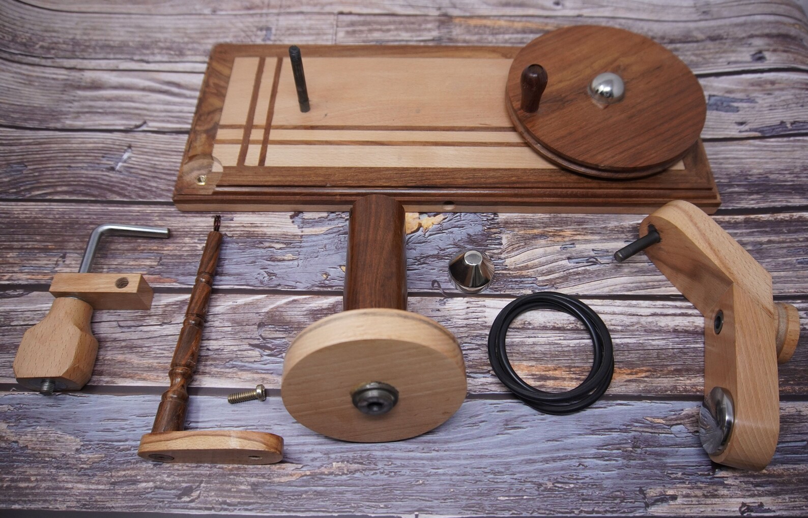 Handmade Wooden Yarn Ball Winder Swift For Heavy Duty Large Etsy