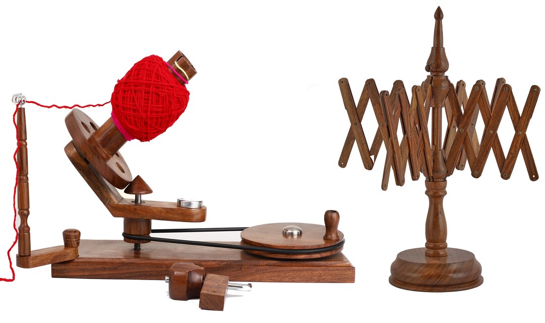 Handmade Wooden Swift Umbrella Yarn Winder Knitting Swift Etsy