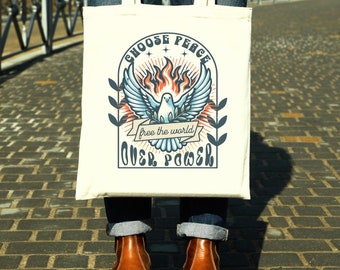 Free Palestine Gaza Shirt Eat the rich Tragetasche Palästina Tragetasche Waffenstillstand jetzt Ermächtigung Aktivist Tote Gleichheit Anti Krieg Mensch Rechte Tasche