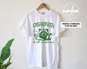 Stoned Animal Undiagnosed Shirt ADHD Funny Stoner Gifted Unhinged Raccoon Weed-420 Shirt Getting High Stoner Animals Gift Stoner Stoned