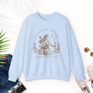 Artemis Greek Goddess Sweatshirt Artemis tshirt Artemis Greek Goddess Shirt Divine Feminine Shirt Light Academy Goddess Sister Gift for Her