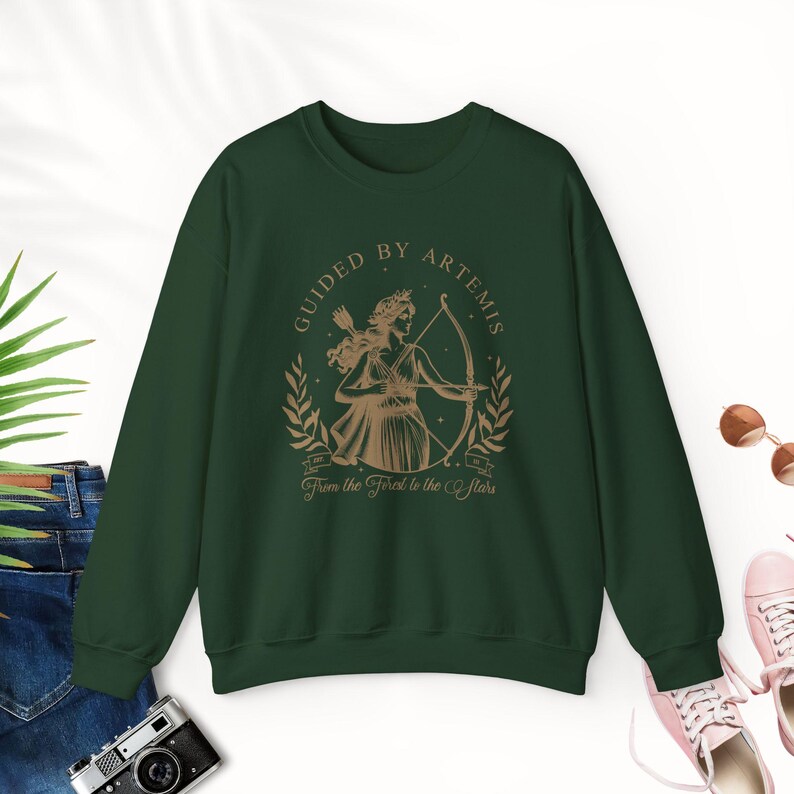 Artemis Greek Goddess Sweatshirt Artemis tshirt Artemis Greek Goddess Shirt Divine Feminine Shirt Light Academy Goddess Sister Gift for Her