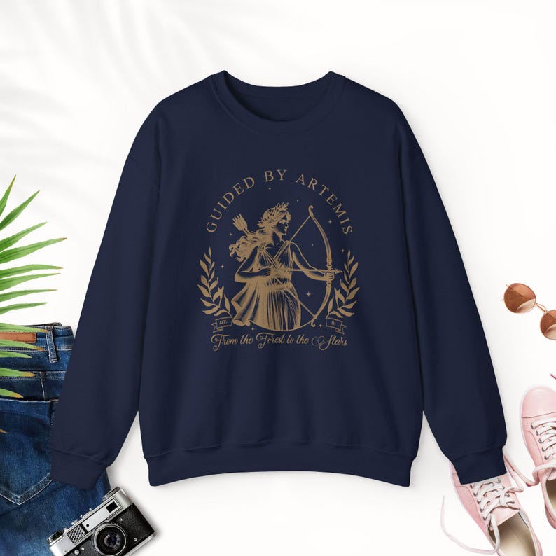 Artemis Greek Goddess Sweatshirt Artemis tshirt Artemis Greek Goddess Shirt Divine Feminine Shirt Light Academy Goddess Sister Gift for Her