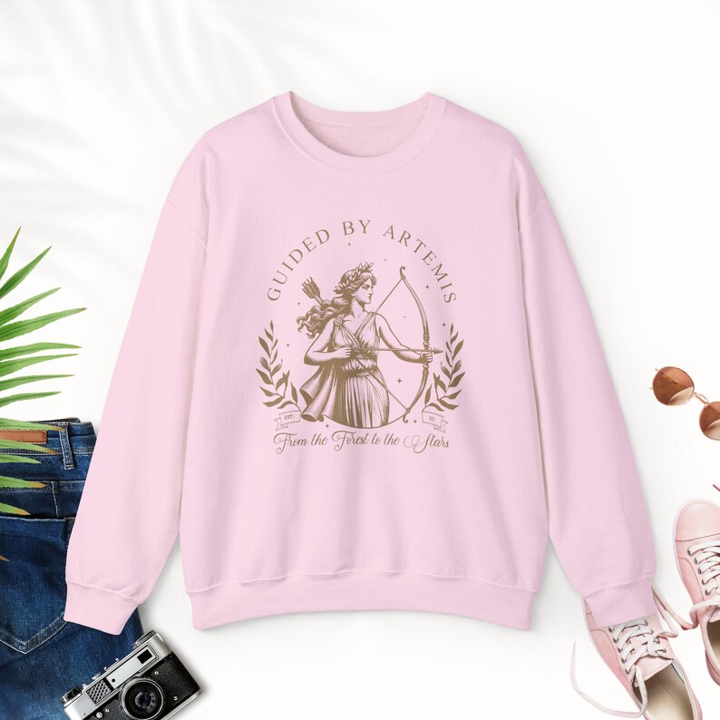 Artemis Greek Goddess Sweatshirt Artemis tshirt Artemis Greek Goddess Shirt Divine Feminine Shirt Light Academy Goddess Sister Gift for Her