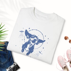 Vintage Astronaut Dachshund in Space Shirt Alien Dachshund Shirt Dachshund Dad Shirt Dachshund Mom Gift for Her Dachshund Galaxy Dog Tshirt