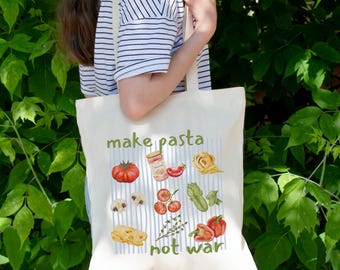 Borsa in tela Tomato Girl: regalo dello chef della Costiera Amalfitana