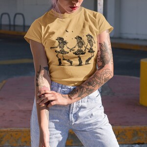 Line Dancing Cowgirl Skeletons, Line Dancing Shirt, Fun Dance Teacher Gifts, In my Dance Mom Era, In my Line Dancing Era, Dancing Skeletons