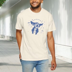 Vintage Astronaut Dachshund in Space Shirt Alien Dachshund Shirt Dachshund Dad Shirt Dachshund Mom Gift for Her Dachshund Galaxy Dog Tshirt