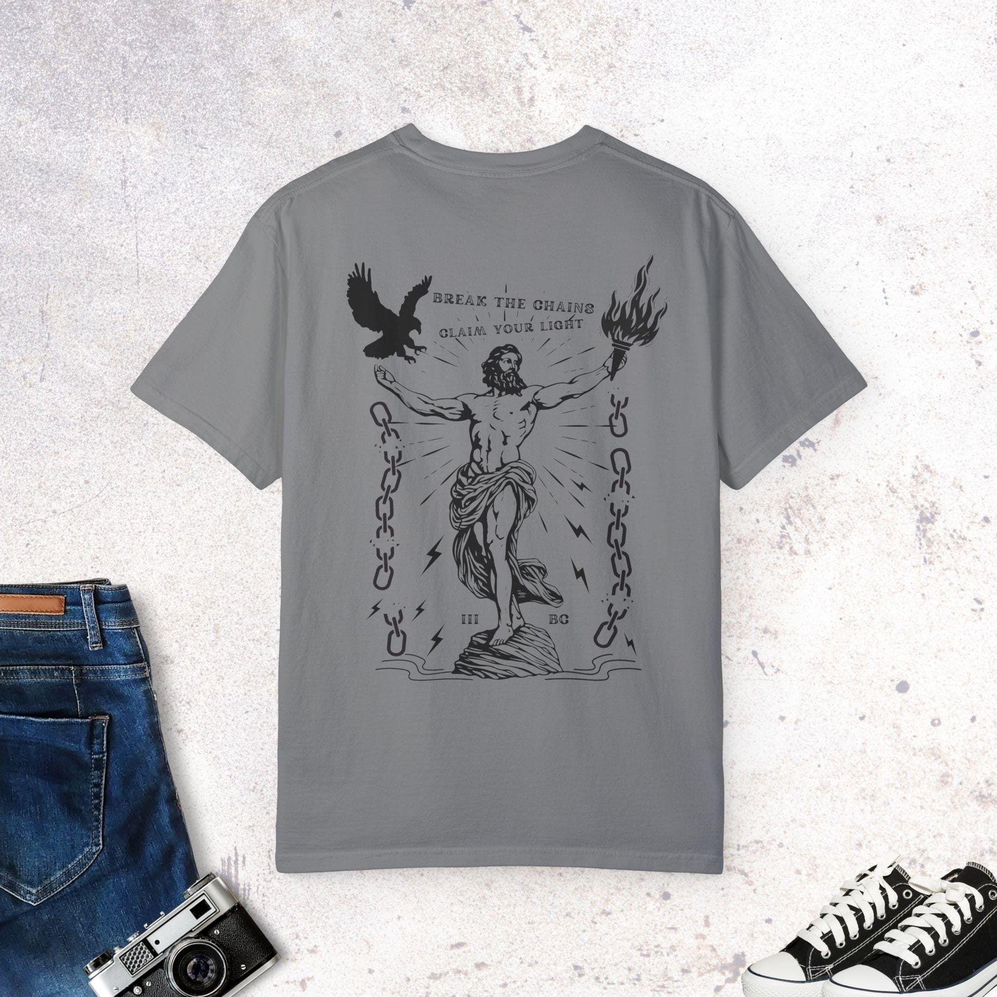 Prometheus Tarot Shirt Greek Mythology Prometheus Shirt Gift for Him ...