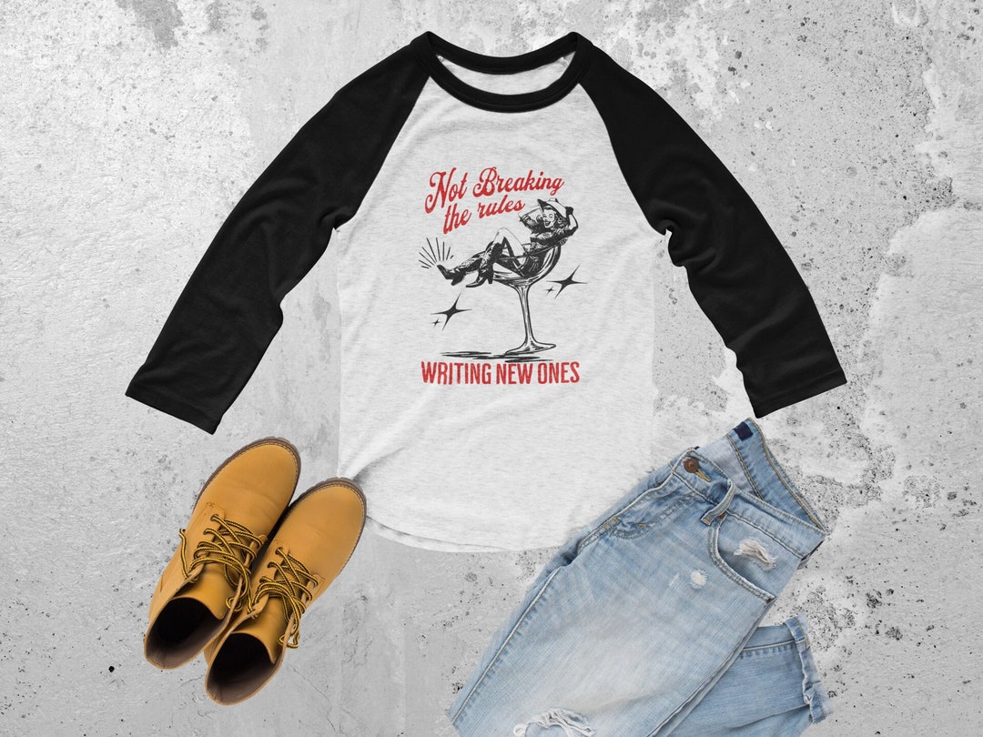 YXL Women's Cowgirl T-Shirt - 'Do No Harm But Take No Bull' Graphic Tee - Dark Grey