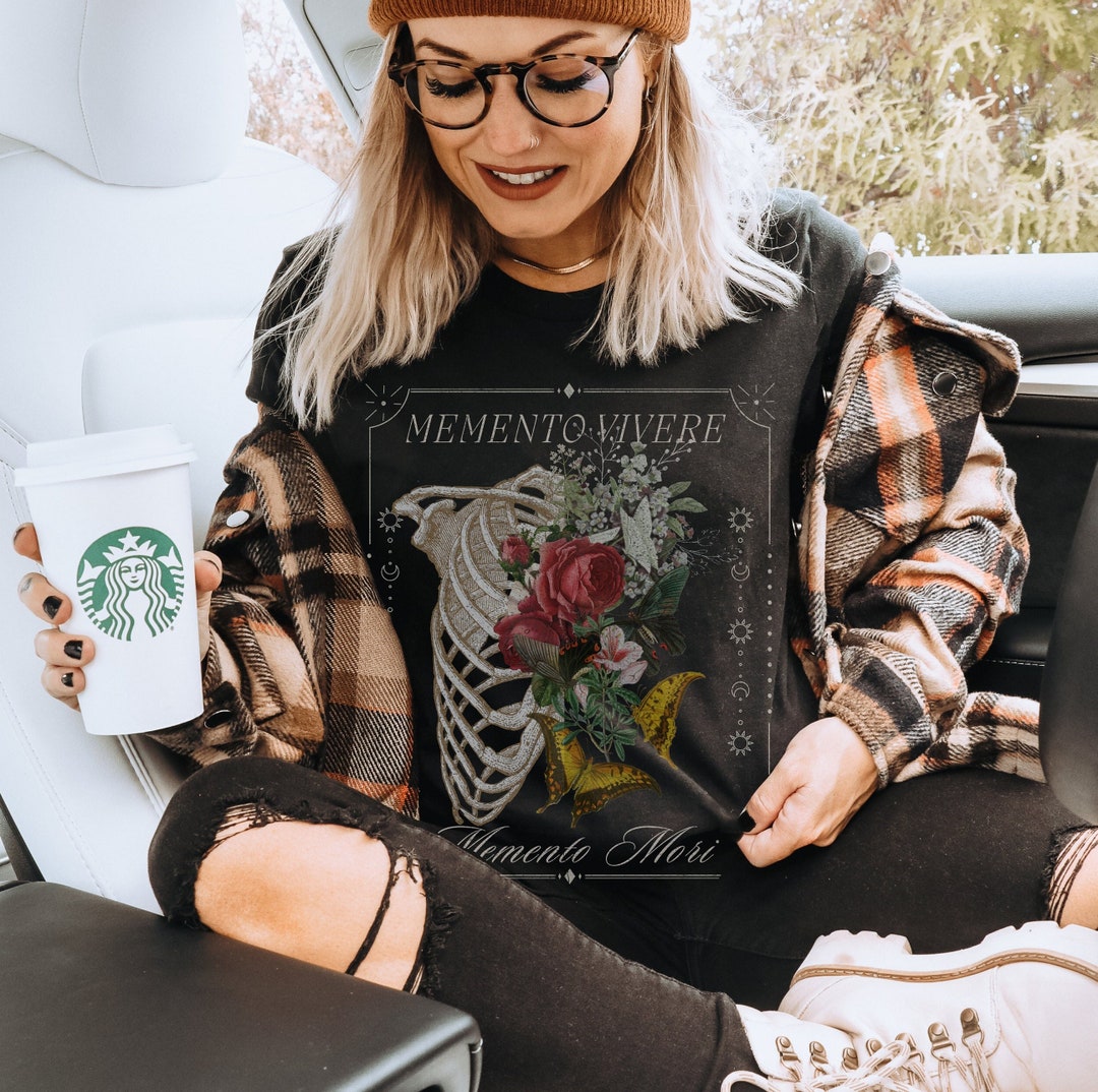 Memento Mori Printed Blouse