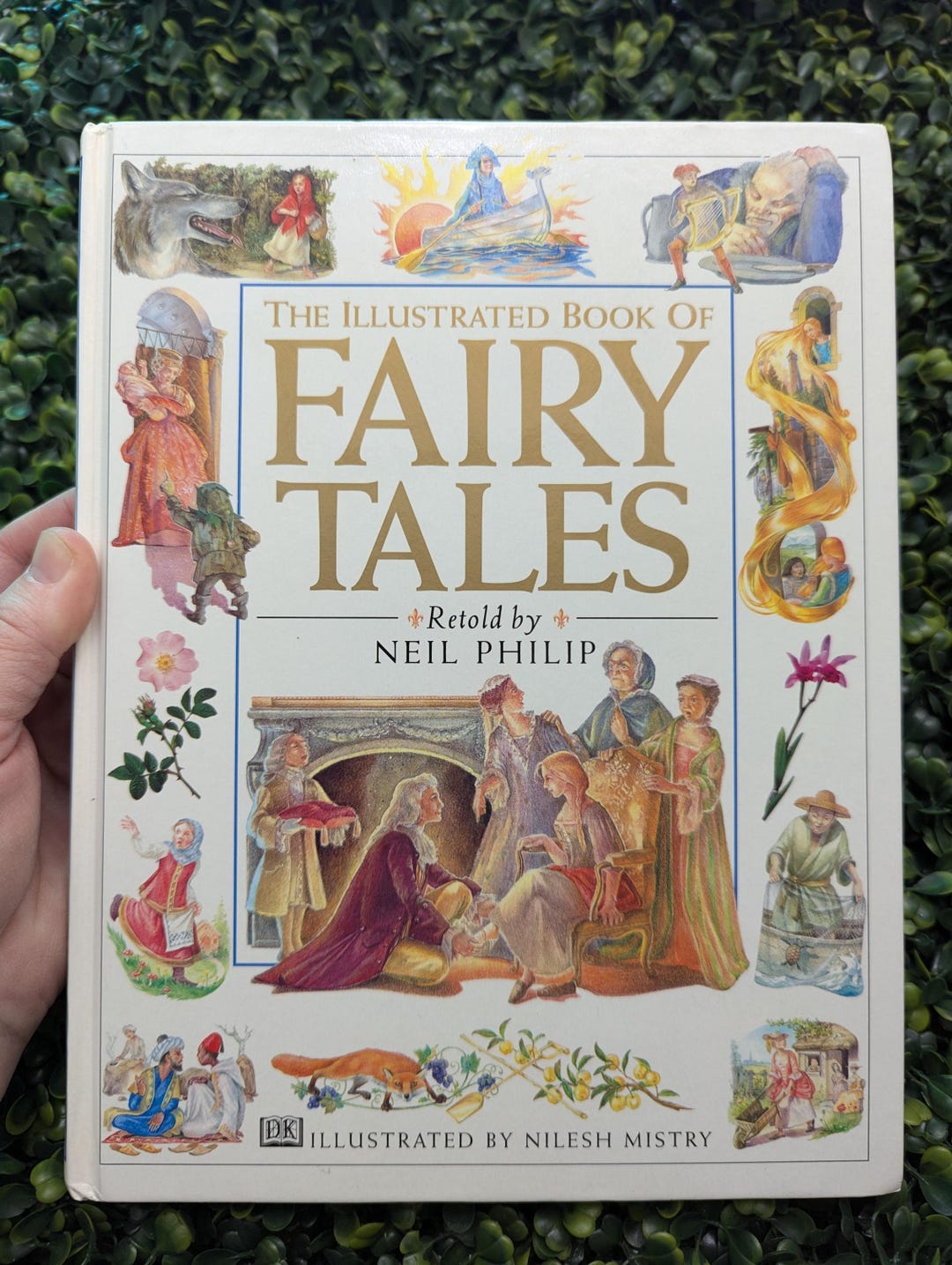 Vintage Children's Book, the Illustrated Book of Fairy Tales, Retold by ...