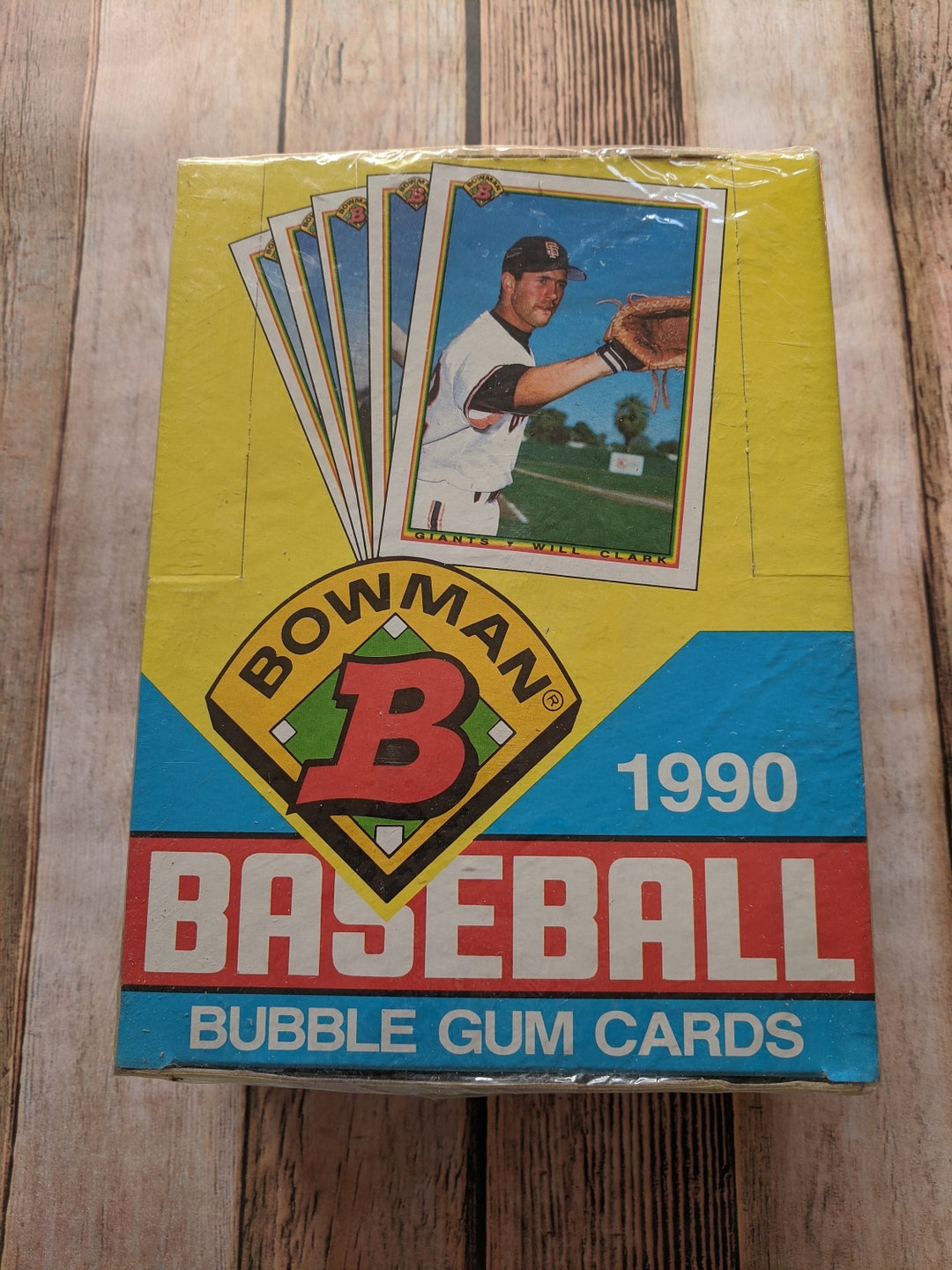 1990 Bowman Baseball Bubble Gum Cards Etsy