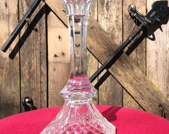 Vintage Crystal Candlestick