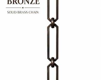 Dark Bronze Chandelier Lighting Hanging Chain - From The Lamp Workshop