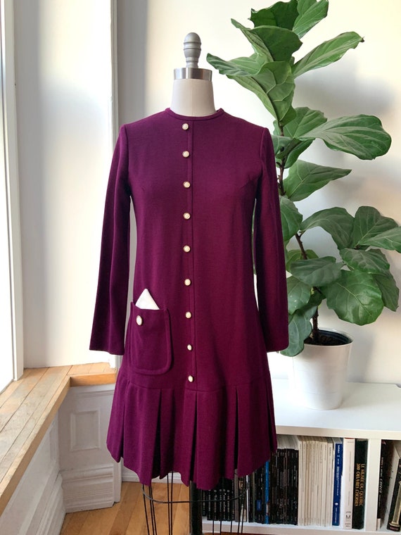 1960s Mod Mini Dress