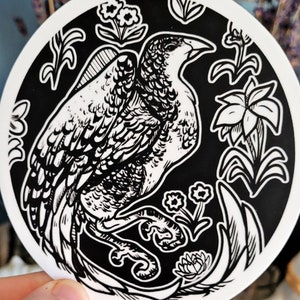 Pheasant in a Meadow | Vinyl Sticker