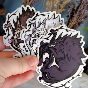 Bearer of Thorns | Wolf Vinyl Sticker