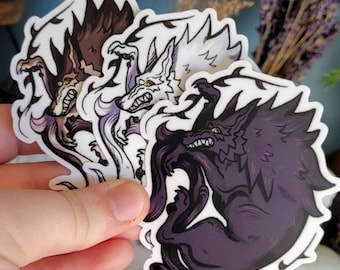 Bearer of Thorns | Wolf Vinyl Sticker