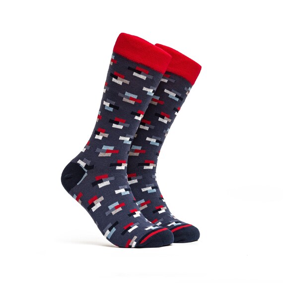 crazy pattern socks