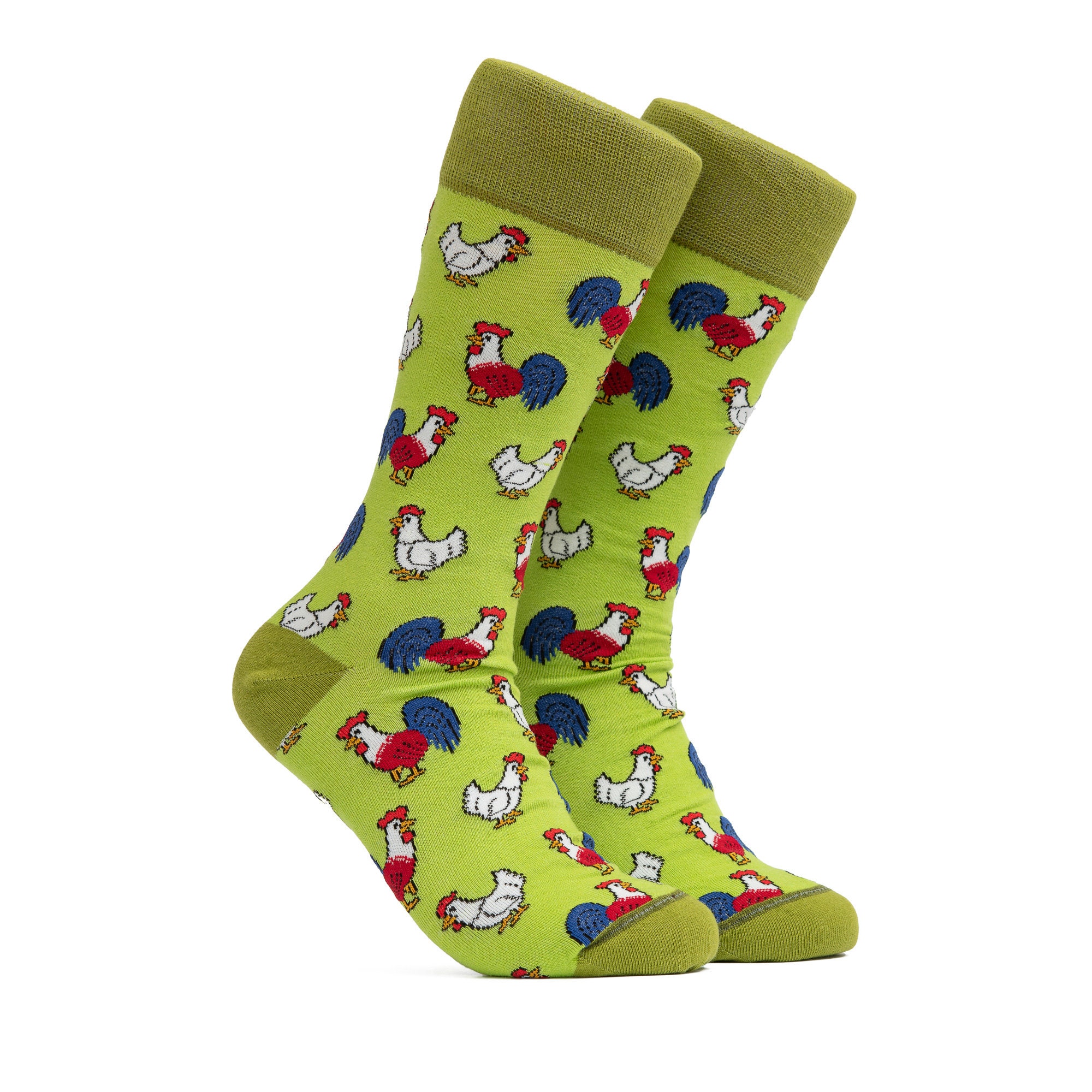 Animal Pattern Dress Socks Gift Set: Rooster, Fox, Dino, Bee - Etsy