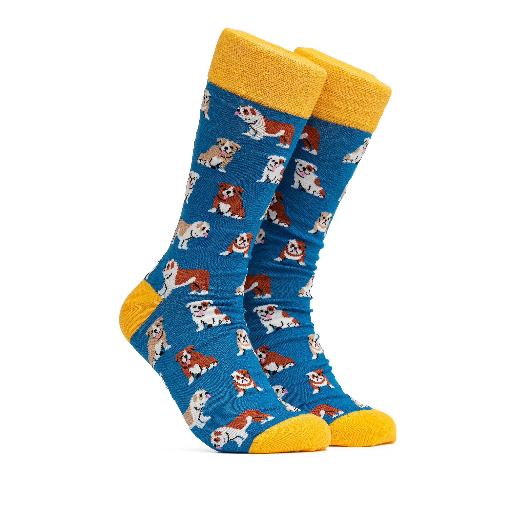 French Bulldog Socks for Men Funny Groomsmen Socks Crazy Etsy