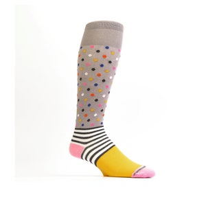 Women Thigh High Socks Happy Knee-High Socks Girl Socks Gift Long Socks For Her Crazy Dress Socks Knee Socks For Girls