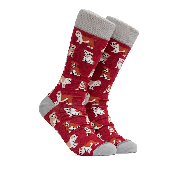Bulldog Socks | Dog Sweater | French Bulldog | Fun Socks | Crazy Socks | Cool Socks | Groom Socks | Funky Socks | Pet Socks