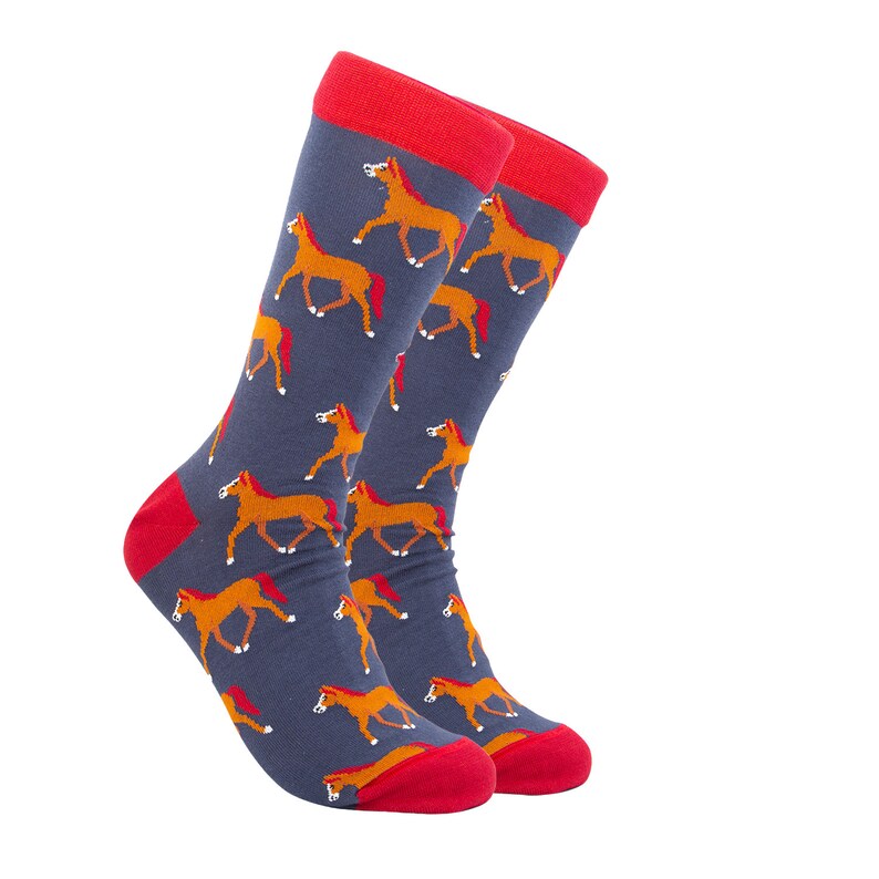 Animal Pattern Crew Socks Gift Set - Fun Combed Cotton Dress Socks - Etsy