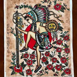 10.25x12.25 Original, Sundance Painting