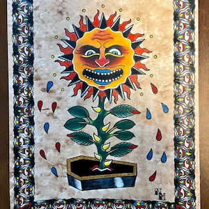 ダニエル・ジョンストン　サイン入りアート Daniel johnston art original - Etsy 日本