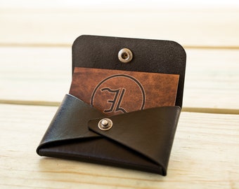 The Busy - Leather Business Card Holder