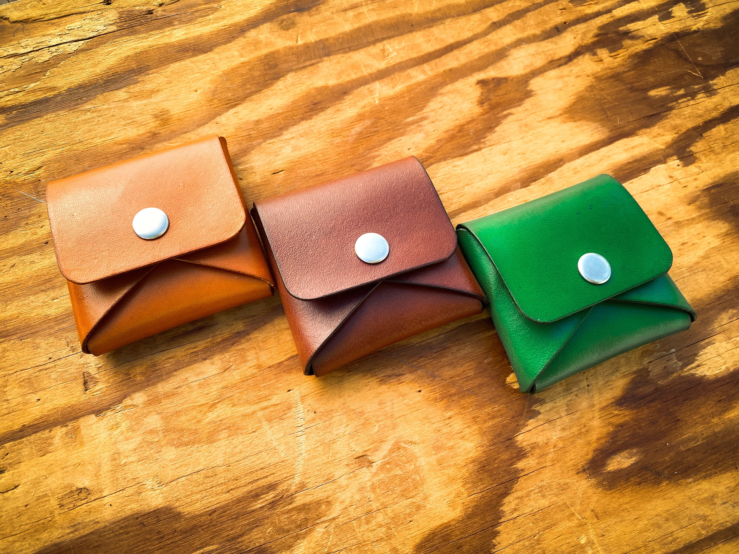 Leather index card holder, Index card wallet, 3x5, A6, free personalisation