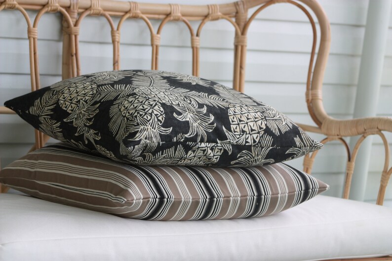 Trending Tommy Bahama cushions covers. Classic stripe cushions Etsy