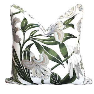 Thibaut Cloe Cushion Covers | Reversible, Piped Design | Limited Edition Anna French Style Pillows for Home Decor