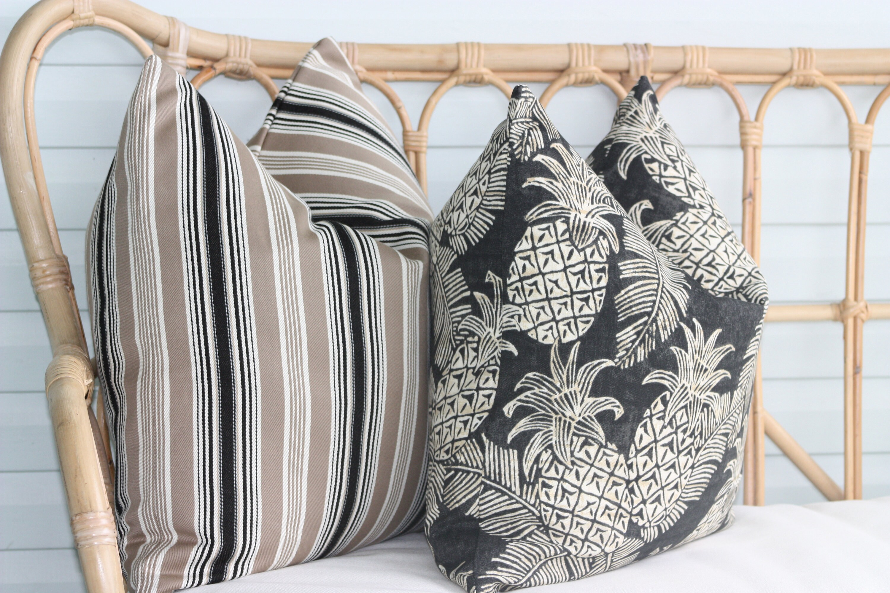 Trending Tommy Bahama cushions covers. Classic stripe cushions Etsy