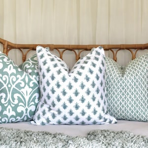 New Selection of Seafoam green Cushion covers. Handmade in Queensland Australia with love.