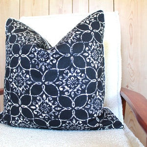 Limited edition. Reversible pattern centered cushion Piped cushion covers Made in Australia