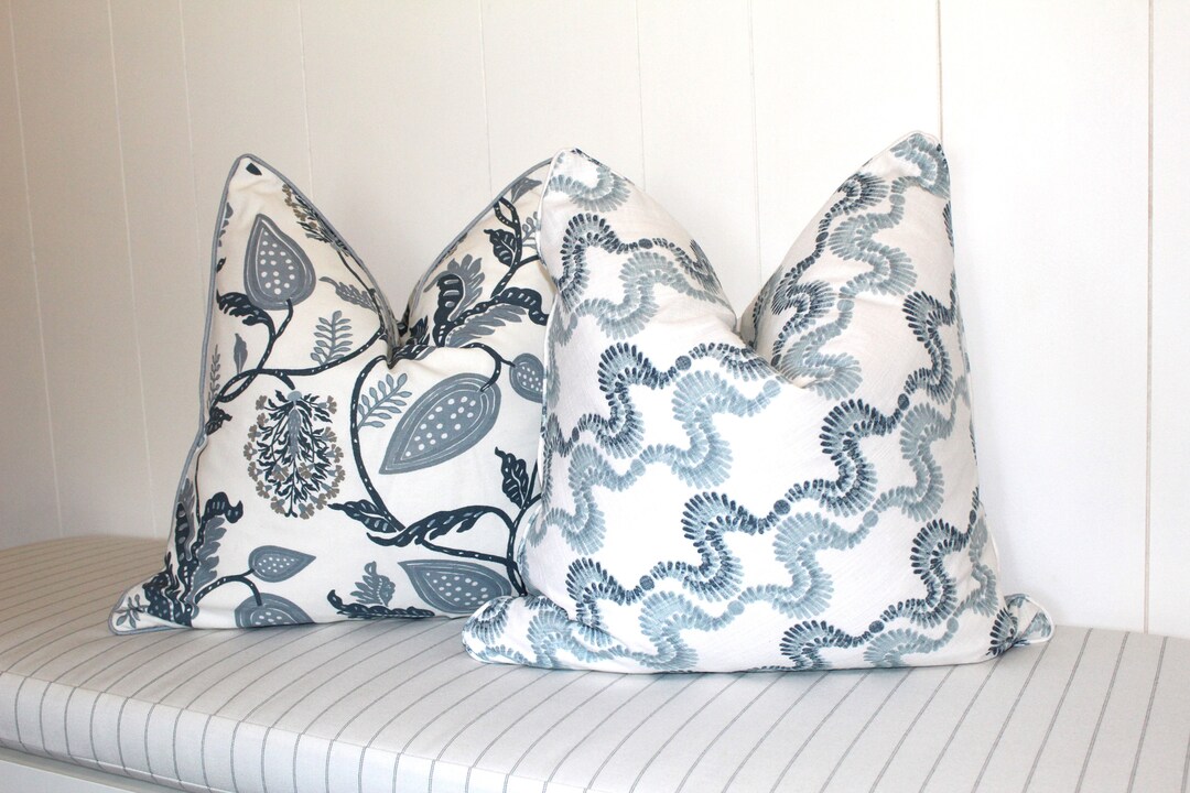 Wavy Beach Cushion Covers, Australian Made Hampton Style Cushion Covers