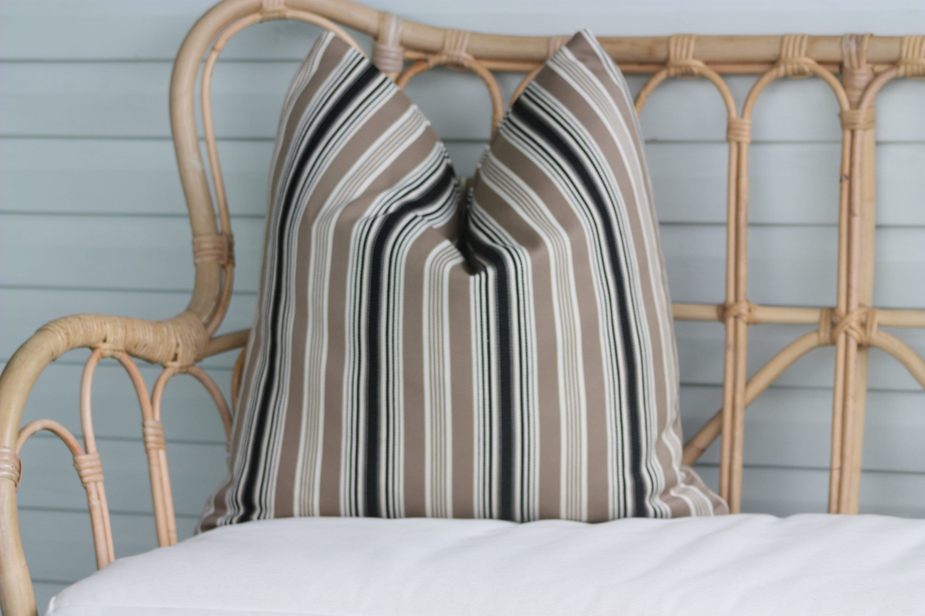 Trending Tommy Bahama cushions covers. Classic stripe cushions Etsy