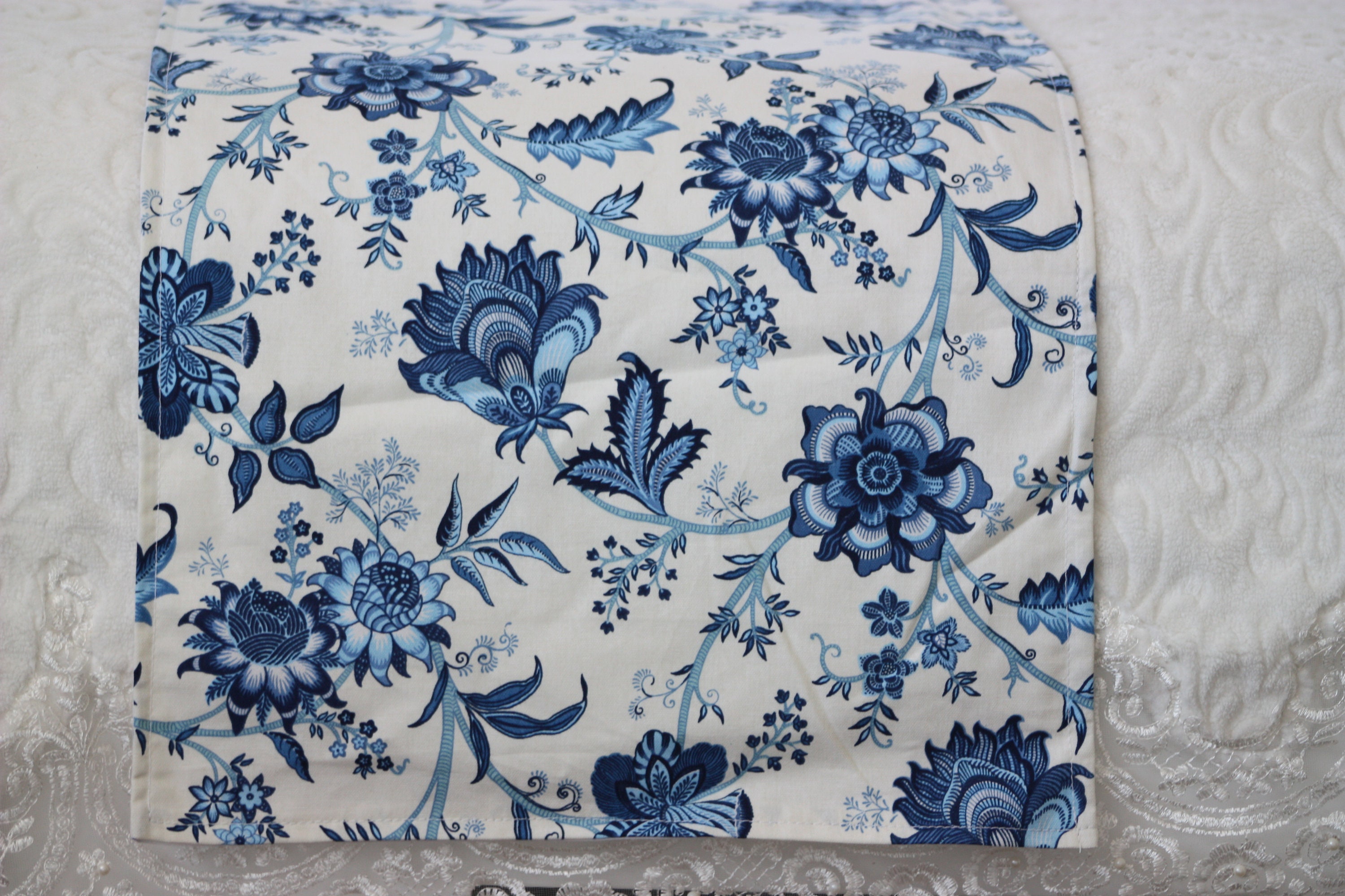 BOHEMIAN BLOSSOM Jacobean cushion cover Hamptons style bed | Etsy